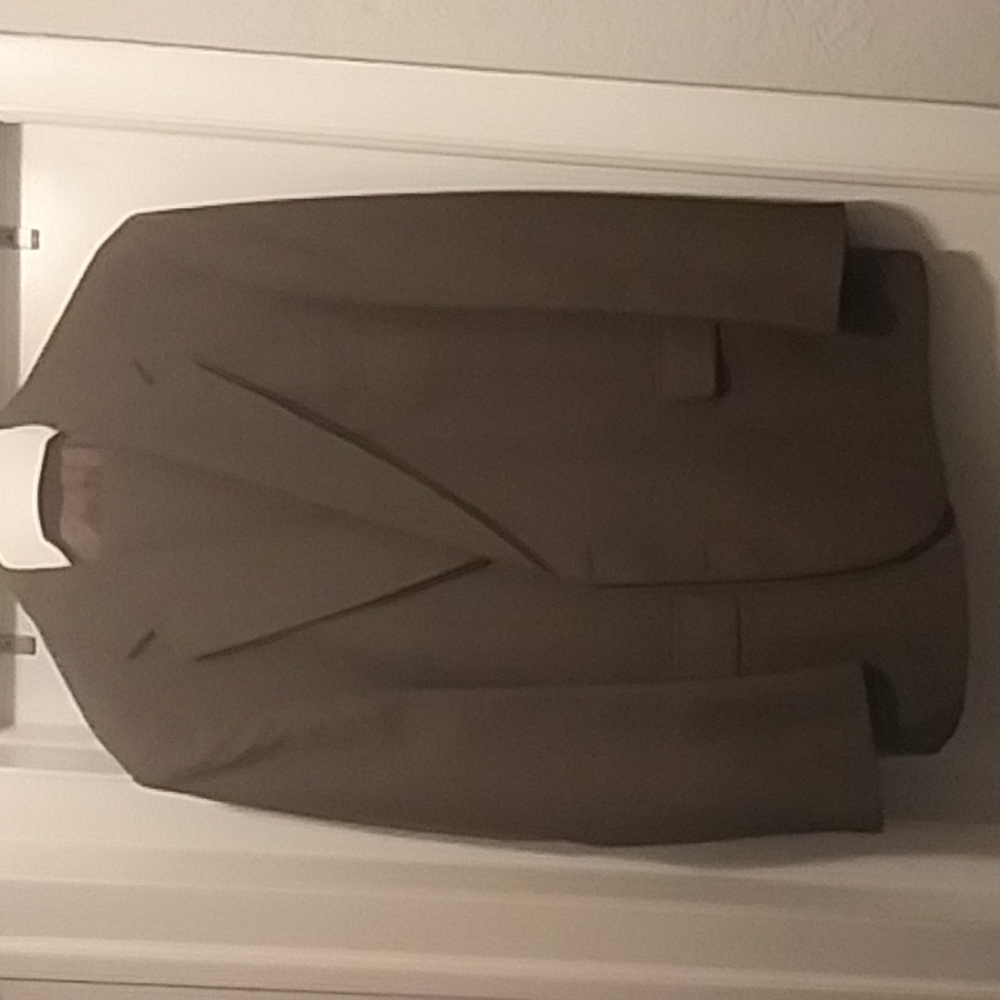 Olive Green Stafford Suit with pants 36x32 Big and tall